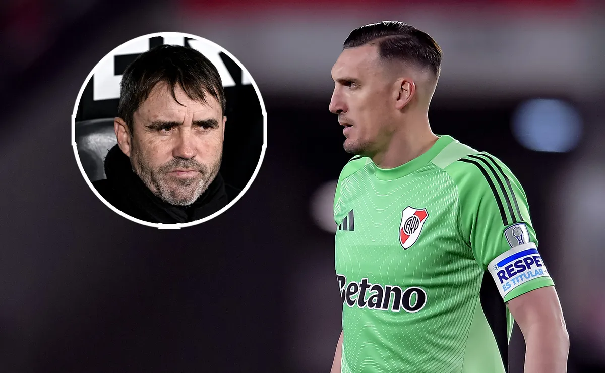 El Chacho destacó al arquero de River.