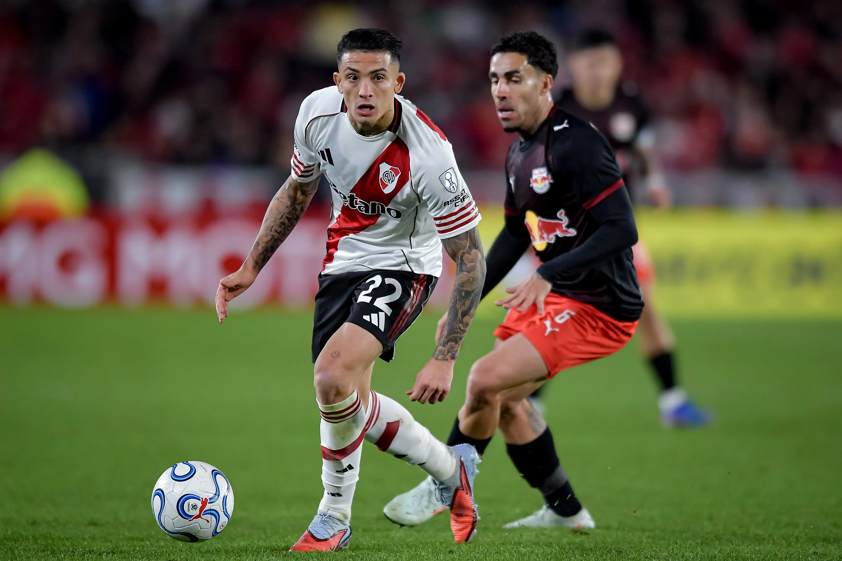 Castaño jugó 82 minutos contra Bragantino. (Getty Images)