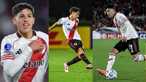 Lautaro Pereyra, Lucas Silva y Facundo González.
