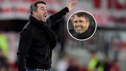 Coudet dirigió su 16° partido en River.