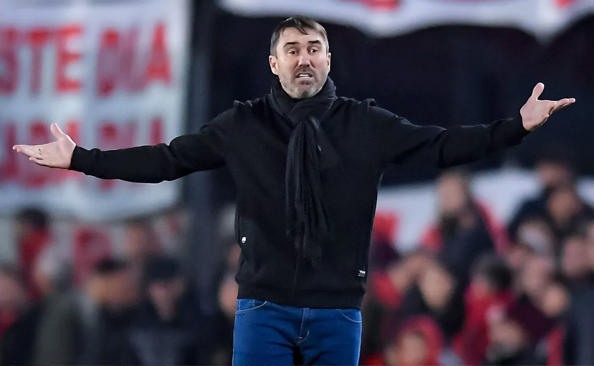 La suerte que acompaña a Coudet y el dato llamativo: cuántos puntos ganó River sobre los finales de partidos