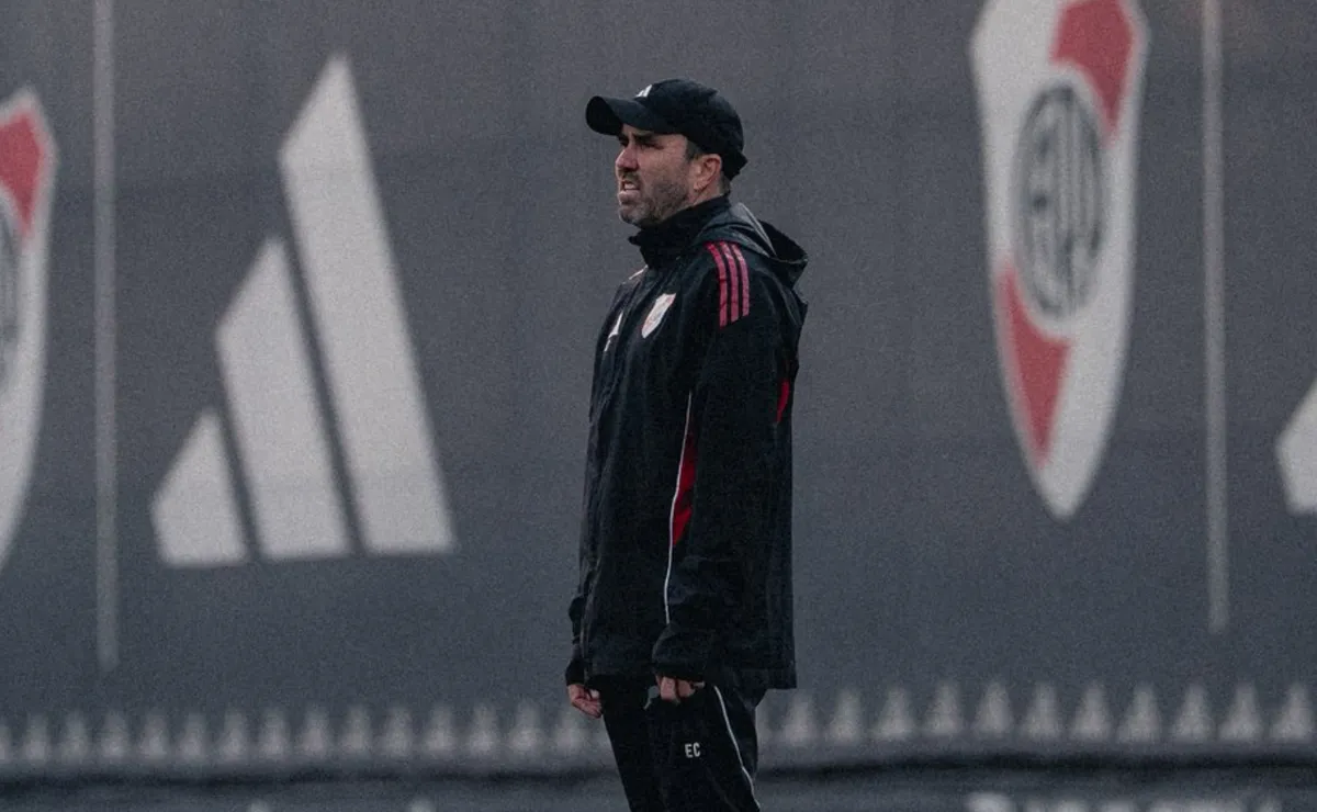 Coudet tendría definido el once: la posible formación de River para la final contra Belgrano