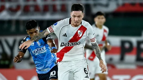 River empató 1-1 contra Blooming en el partido jugado en Bolivia.