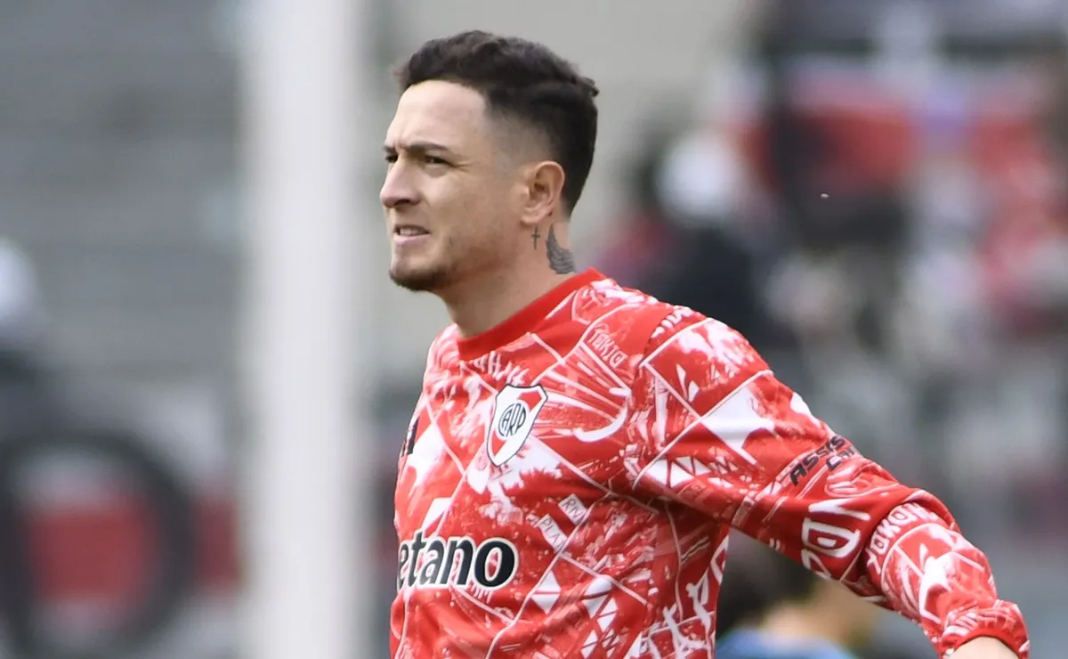 Aníbal Moreno es el jugador de campo que más minutos sumó en River durante esta temporada.