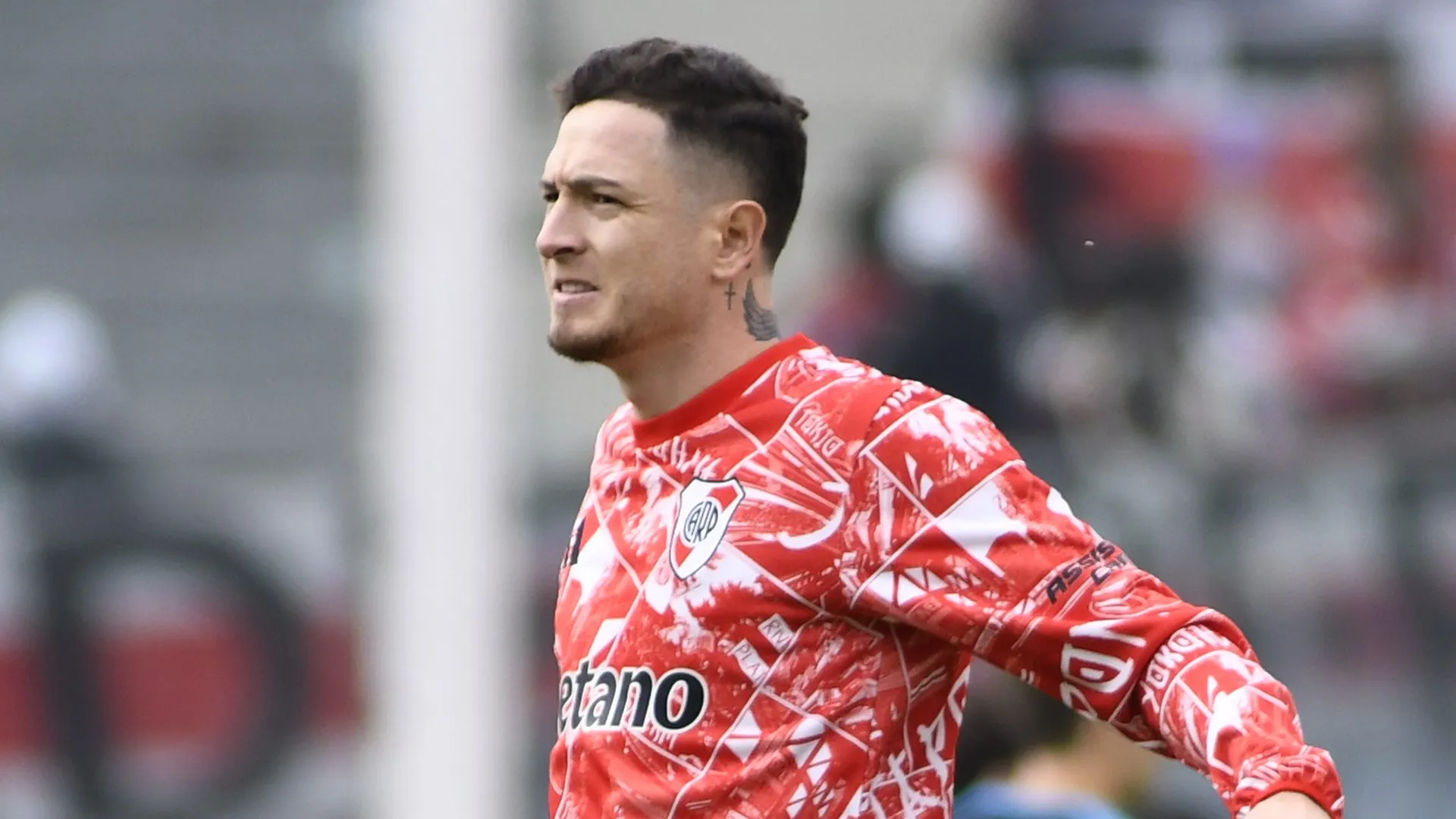 Aníbal Moreno es el jugador de campo que más minutos sumó en River durante esta temporada.