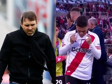 Coudet no subió a recibir la medalla de subcampeón y qué jugadores de River se la sacaron