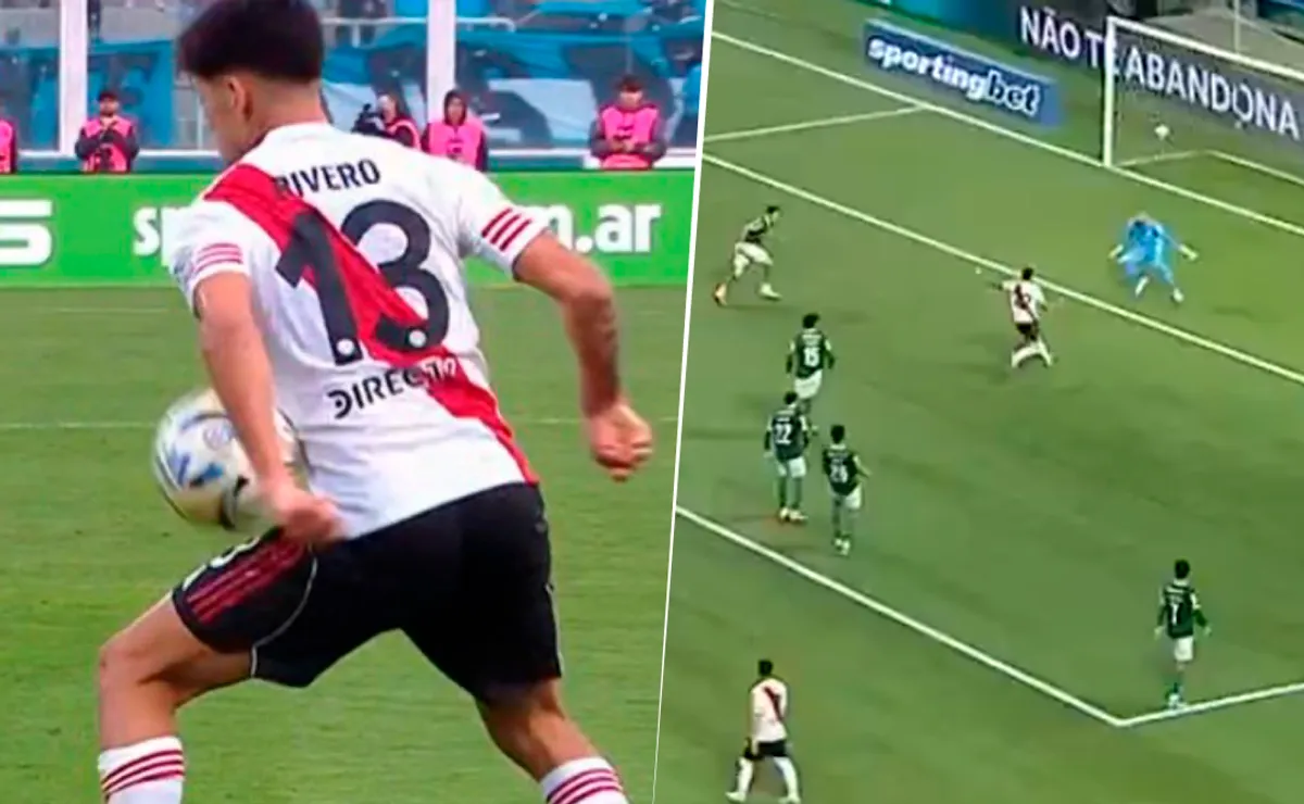 La mano de Rivero contra Belgrano y el errado de Castaño ante Palmeiras, dos errores que le costaron caro a River.
