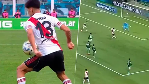 La mano de Rivero contra Belgrano y el errado de Castaño ante Palmeiras, dos errores que le costaron caro a River.