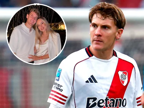 "Lo diste todo": el posteo de la novia de Colidio tras su redención en River