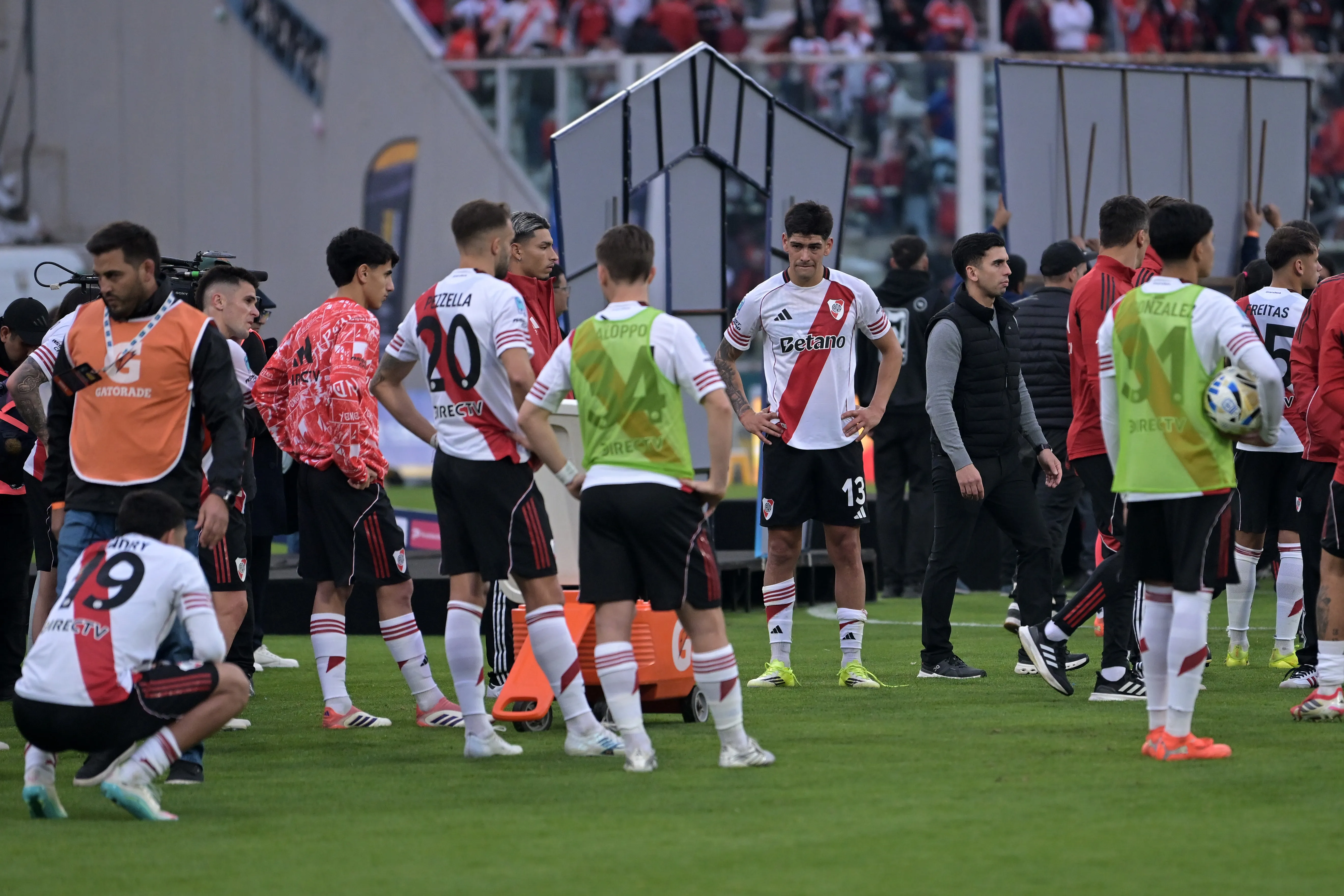 Como en otros partidos, River perdió la final contra Belgrano por errores propios. (Getty Images)