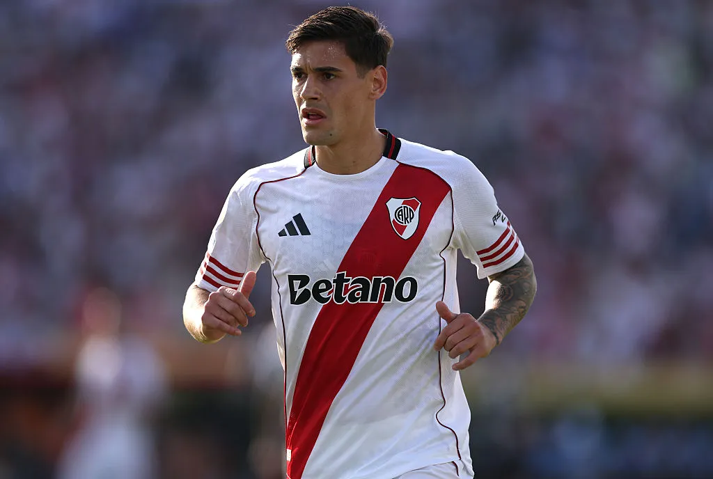 Martínez Quarta jugó su partido N°166 con la camiseta de River ante Belgrano.