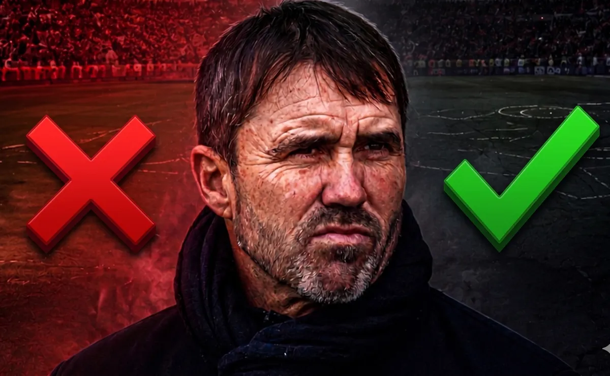 Las decisiones de Coudet que explican la derrota de River ante Belgrano 
