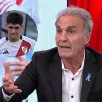 El palito de Oscar Ruggeri para Lautaro Rivero tras la final de River vs. Belgrano: “¿Querés estar todos los domingos allá arriba?”