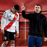 Coudet, Juanfer Quintero y un dato categórico: solo lo usó el 27% de los minutos que lleva como DT de River