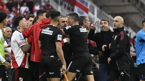 Qué le dijo Coudet a Falcón Pérez y la posible sanción.