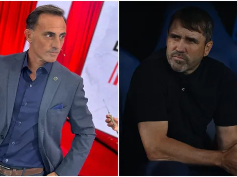 Diego Latorre habló de un Coudet "debilitado" en River y expuso a Juanfer Quintero