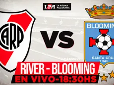 River vs. Blooming EN VIVO: a qué hora juegan y transmisión gratis minuto a minuto