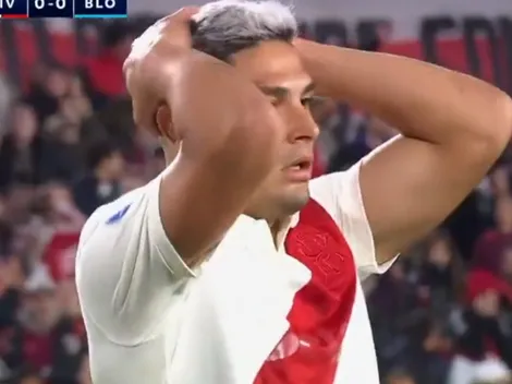VIDEO: el penal errado de Maximiliano Salas para River contra Blooming