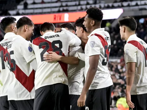 Orgullo y todo un mensaje: River terminó con los 11 jugadores surgidos de inferiores