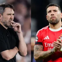 La respuesta de Coudet cuando le preguntaron por la inminente llegada de Otamendi a River: “Es un líder natural”