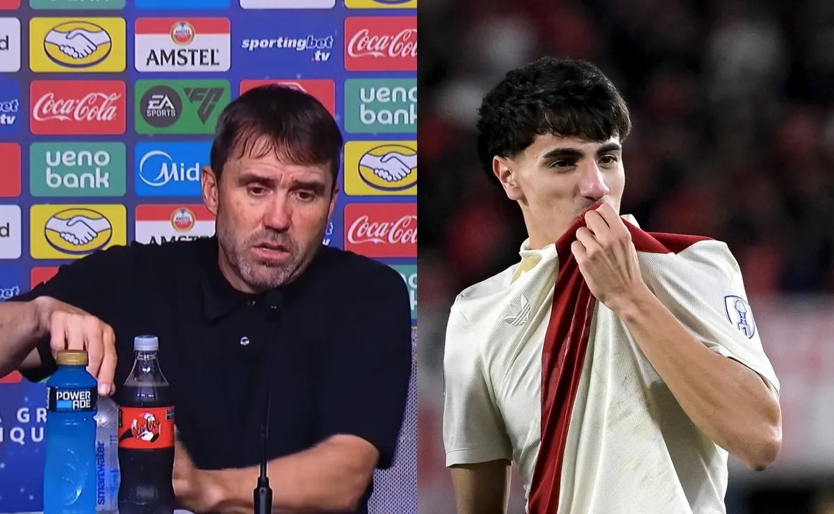 Coudet habló maravillas de Lucas Silva: las características que le elogió y 