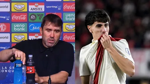 Coudet elogió a Lucas Silva.