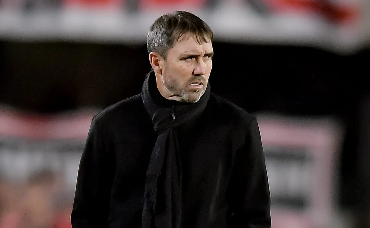 El profundo mensaje de Coudet tras la finalización del primer semestre de River