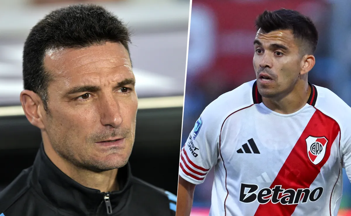 Scaloni y Acuña fueron campeones del mundo en Qatar 2022.