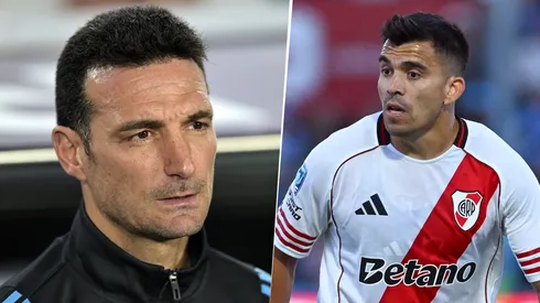 Scaloni y Acuña fueron campeones del mundo en Qatar 2022.