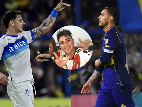 "Te quedaste afuera por bocón": Zampedri, hincha de River, gastó a Paredes luego de eliminarlo