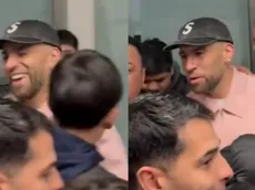 VIDEO: el primer encuentro de Otamendi con los hinchas de River en el Monumental