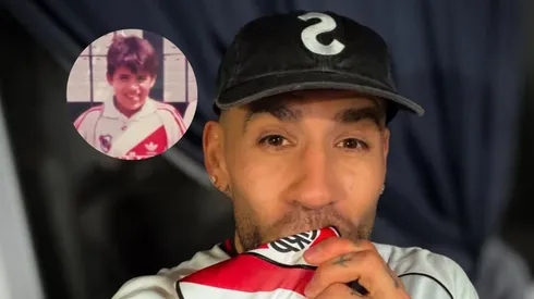 La publicación de Otamendi en redes después de firmar.