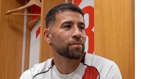 El tatuaje que dejó ver Otamendi tras firmar contrato.