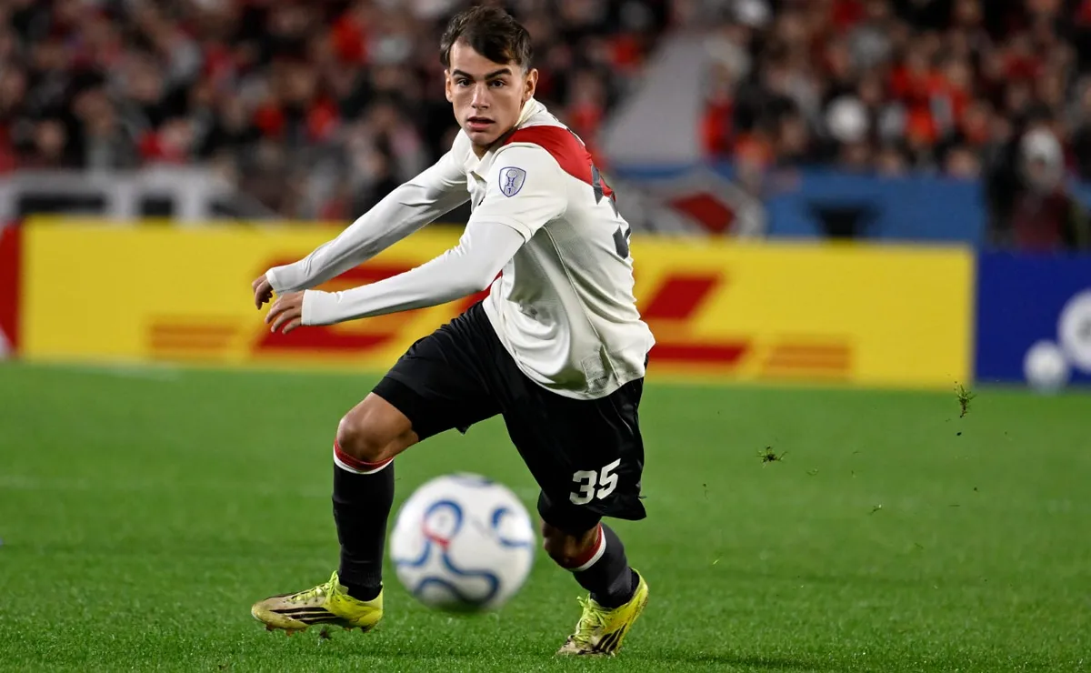 Freitas lleva disputados 21 partidos con un gol y dos asistencias en River.