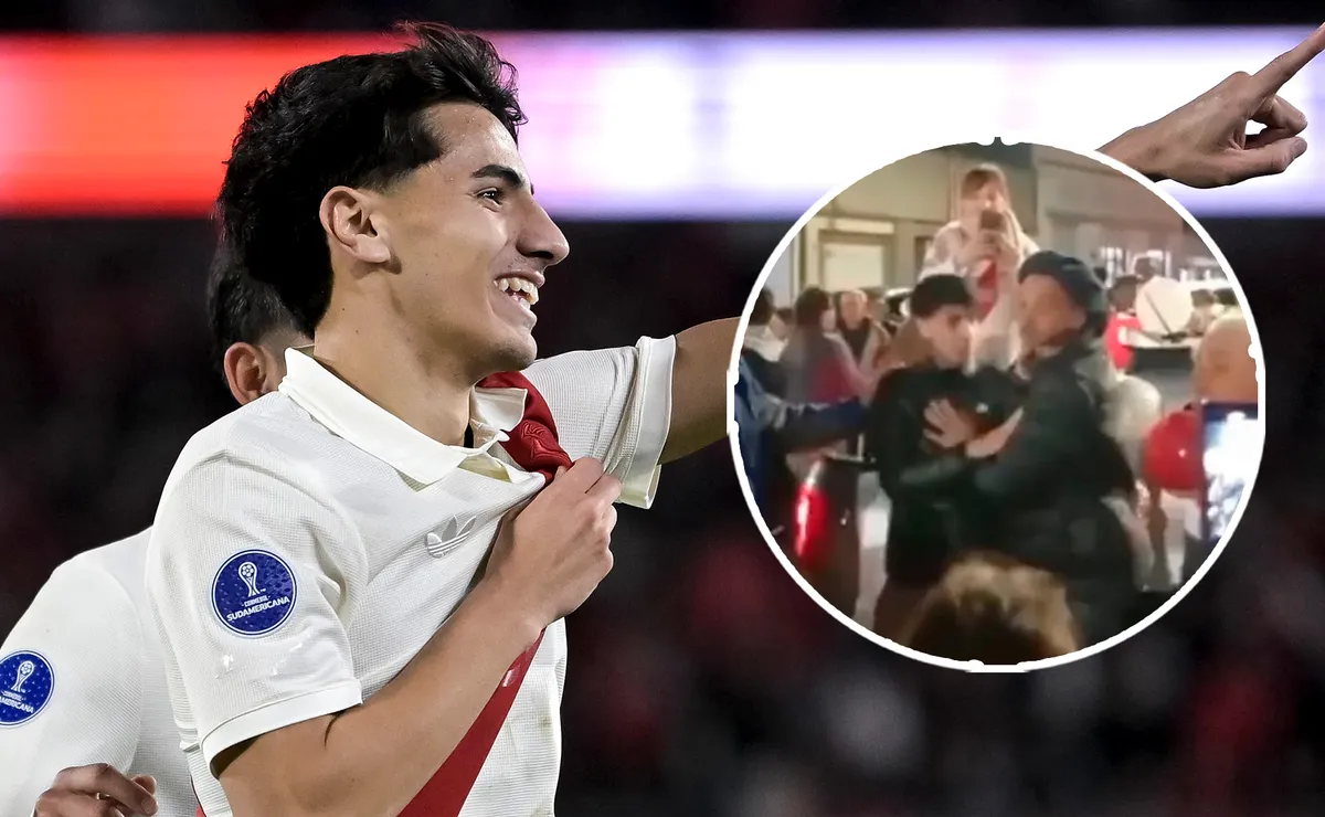 Caravana y bocinazos: emotivo recibimiento para Lucas Silva en La Dulce luego de su noche soñada en el Monumental