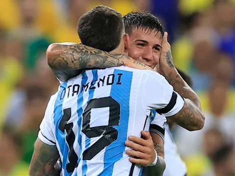 Enzo Fernández celebró la llegada de Otamendi a River: el posteo que realizó