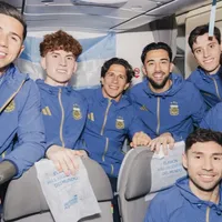 ¡A puro River! La foto de la Selección Argentina que enloqueció a los hinchas y se hizo viral