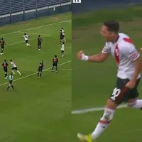 VIDEO: el golazo de Thiago Acosta para la Reserva de River contra Tigre