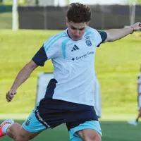 ¿Preocupa? Cómo está Julián Álvarez de su molestia de cara al inicio del Mundial