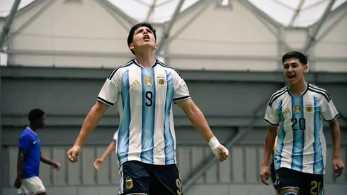 Bruno Cabral, goleador y figura de la Sub 16.