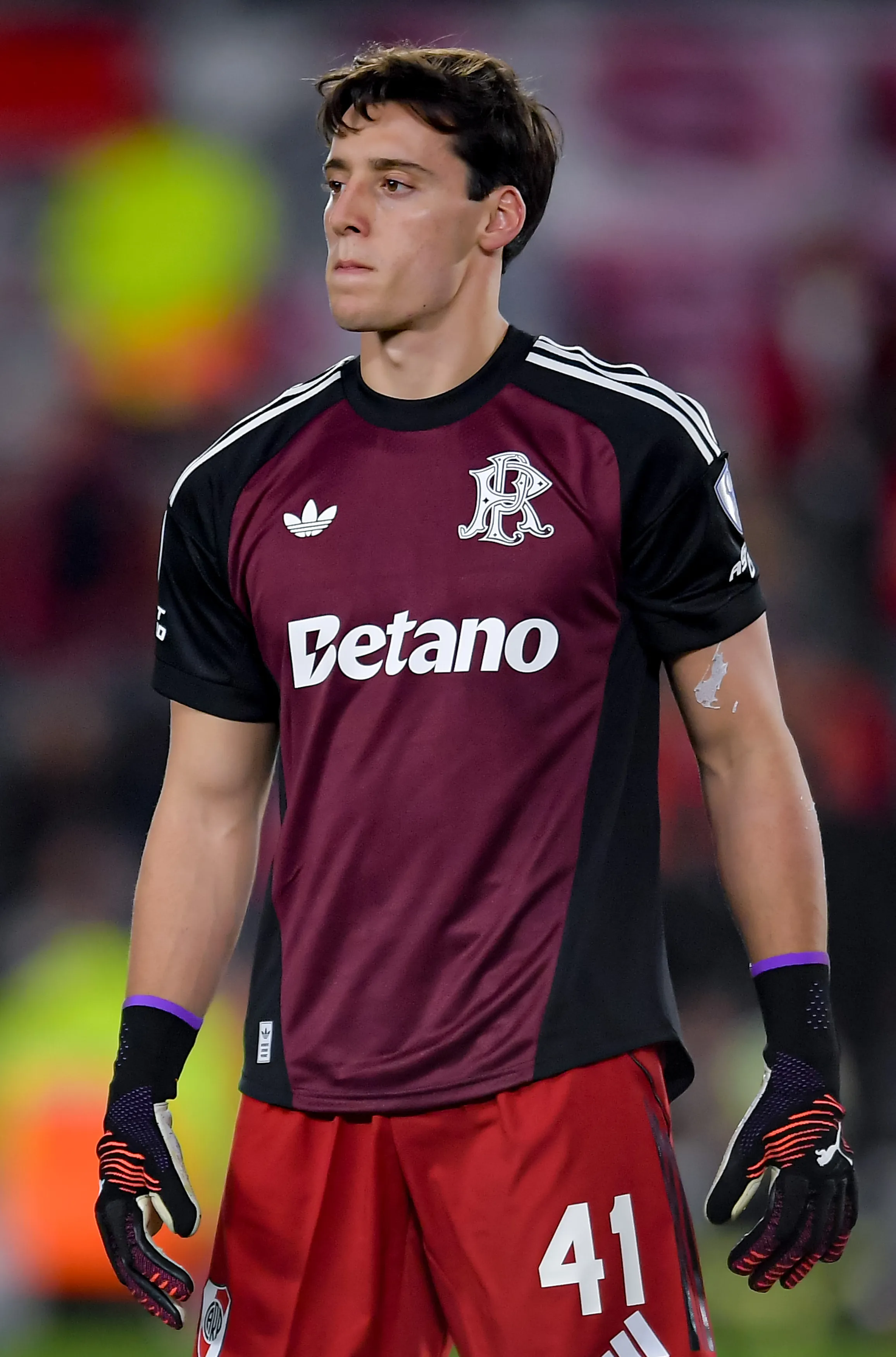 Beltrán se ganó los elogios de propios y extraños por su gran aparición en el arco de River. (Getty Images)
