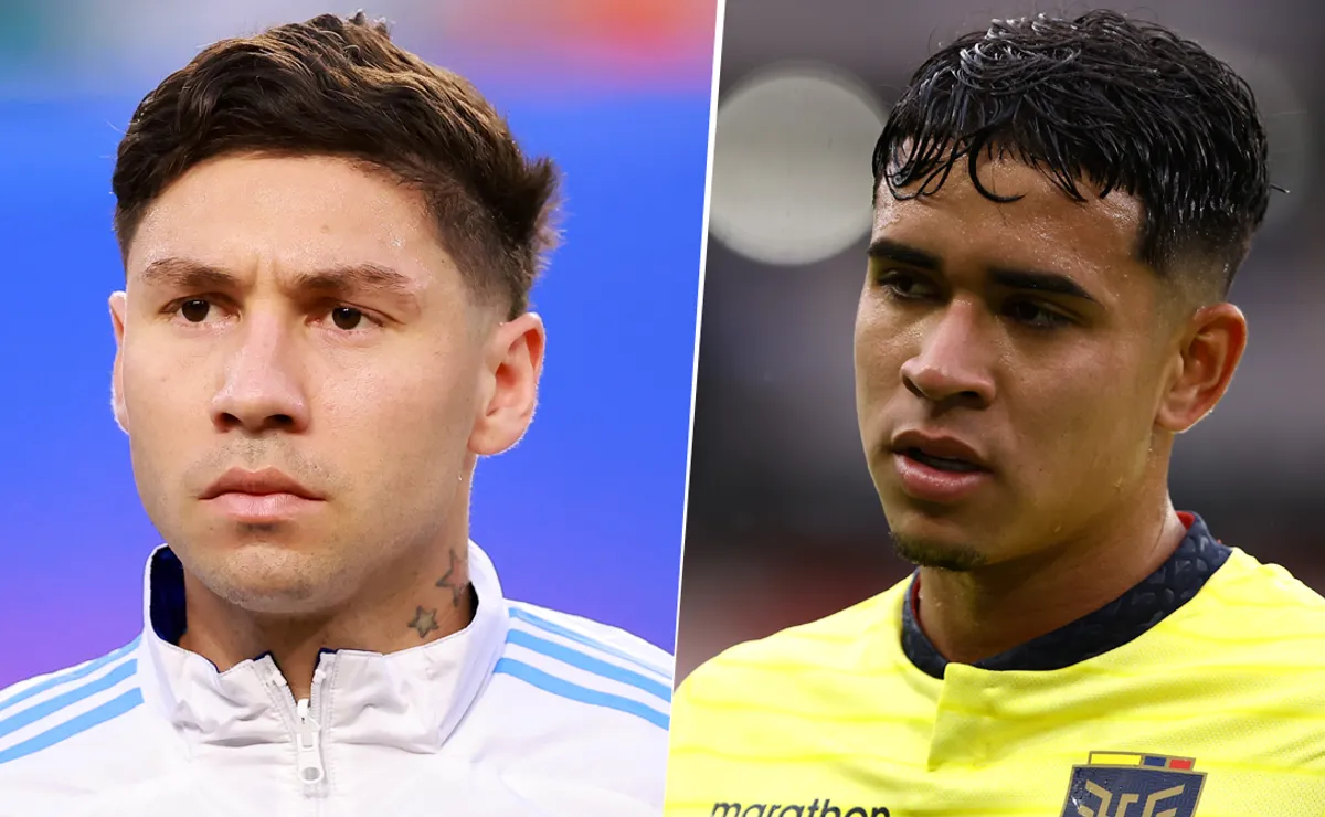 Gonzalo Montiel y Kendry Páez, dos de los representantes de River en el Mundial 2026.
