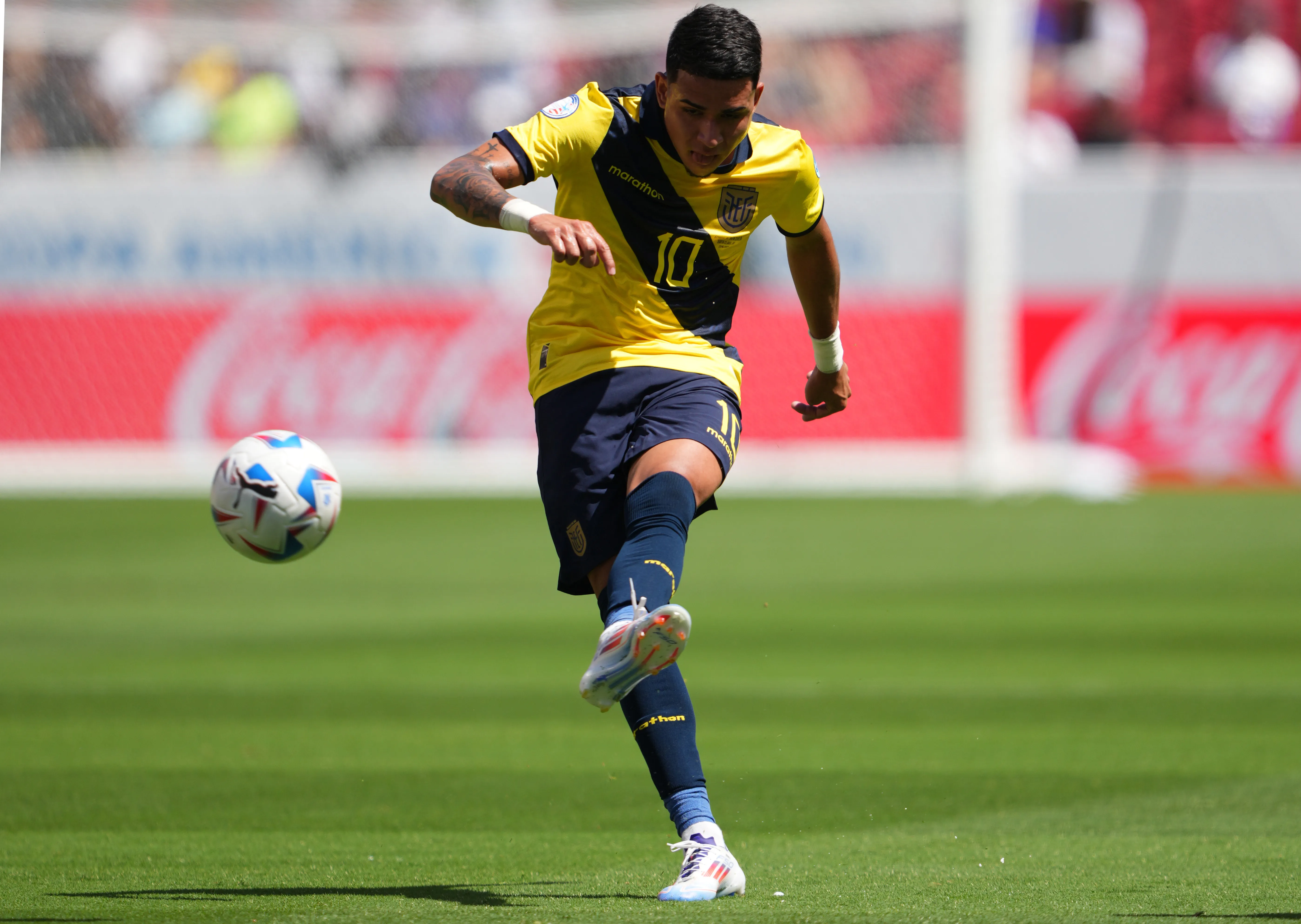 Kendry Páez lucirá la 10 de Ecuador en su primer Mundial de mayores. (Getty Images)