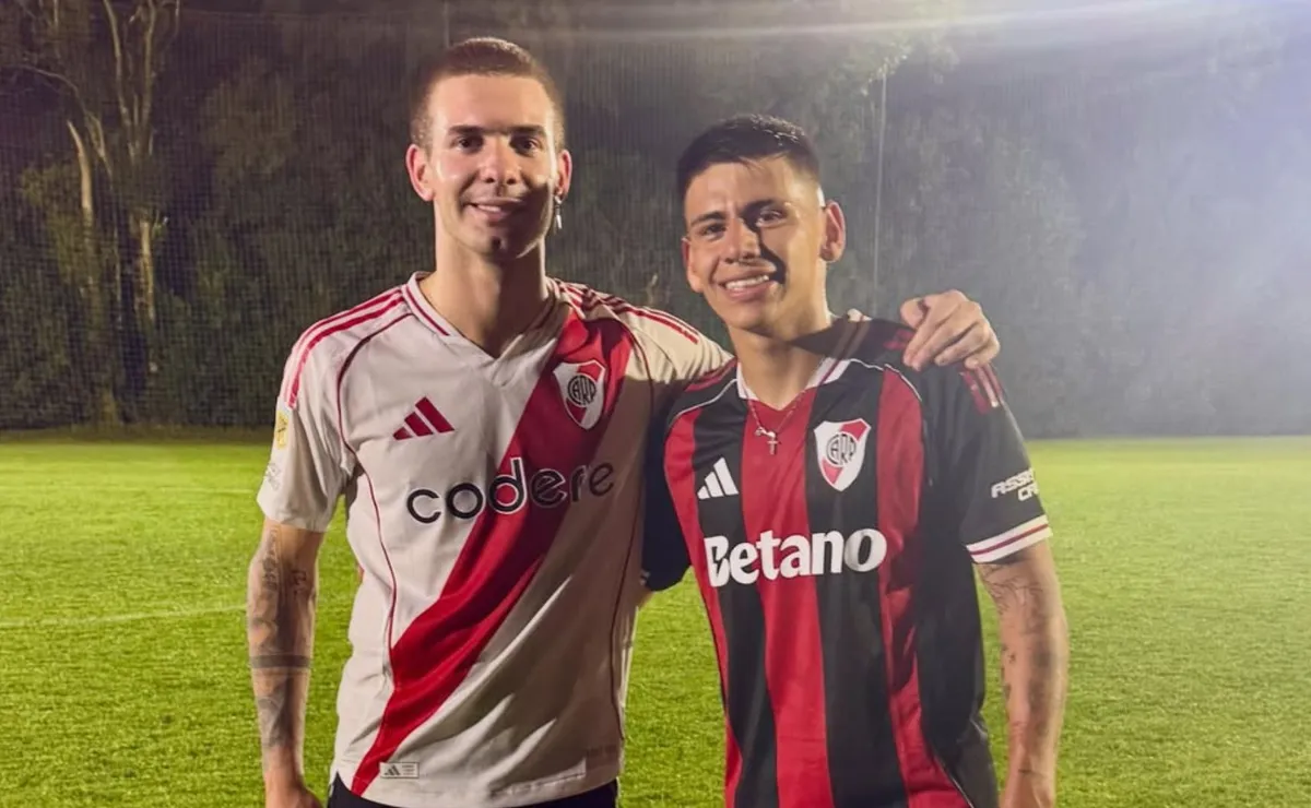 Los ex River vistieron el manto sagrado.