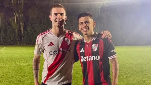 Los ex River vistieron el manto sagrado.