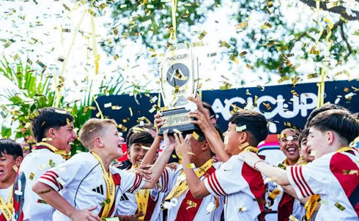 ¡Orgullo! La categoría 2014 de River obtuvo un importante título internacional