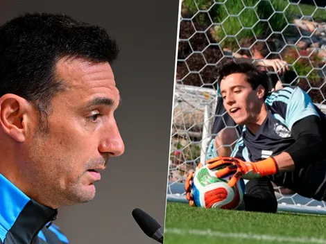 Scaloni reveló qué planes tiene con Beltrán en los amistosos de la Selección Argentina