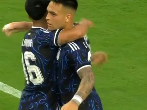 VIDEO | El gol de Lautaro Martínez para Argentina vs. Honduras