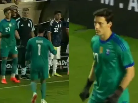Santiago Beltrán hizo su debut en la Selección y Scaloni tuvo un lindo gesto