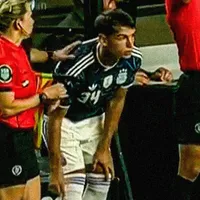 Se dio el gusto: Freitas, convocado desde River, hizo su debut con la Selección Argentina ante Honduras